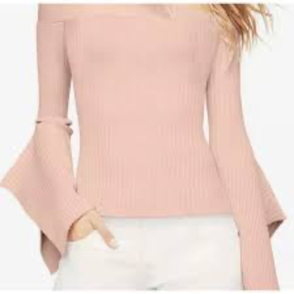 Bcbgmaxazria Ribbed Top size Large